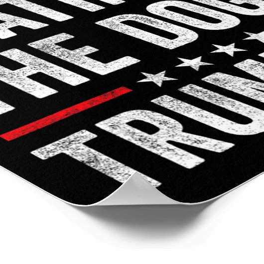 Sie essen die Hunde Poster (Ecke)