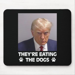 Sie essen die Hunde Trump 2024 America Electio Mousepad