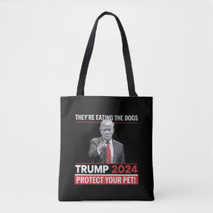 Sie essen die Hunde Trump 2024-Debatte Tasche