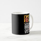 Sie essen die Hunde Trump Vs Kamala 2024 Elect Kaffeetasse (VorderseiteRechts)