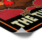 Sie essen die Truthühner, die Trump Humo geben Poster (Ecke)