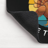 Sie essen die Truthühner Funny Donald Trump als Mousepad (Ecke)