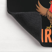 Sie essen die Türkei Funny Donald Trump Thanksgi Mousepad (Ecke)