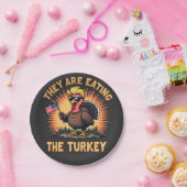 Sie essen die Türkei Trump Vance Pappteller (Party)