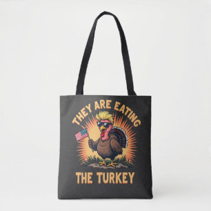 Sie essen die Türkei Trump Vance Tasche