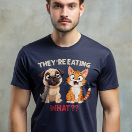 Sie essen Hunde, die Katzen essen Funny Trump T-Shirt