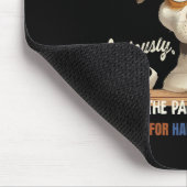 Sie essen Hunde! Sie essen Katzen! Vote Harr Mousepad (Ecke)