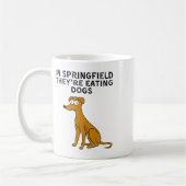 Sie essen Hunde Trump Kamala Harris Debatten Kaffeetasse (Links)