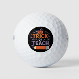 Sie essen Hunde und Katzen und Haustiere Halloween Golfball