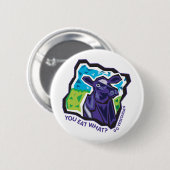 Sie essen, was? Kuh Button (Vorne & Hinten)