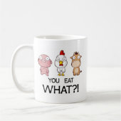 Sie essen, was?! - Sie essen, was?! - Tiere Kaffeetasse (Links)