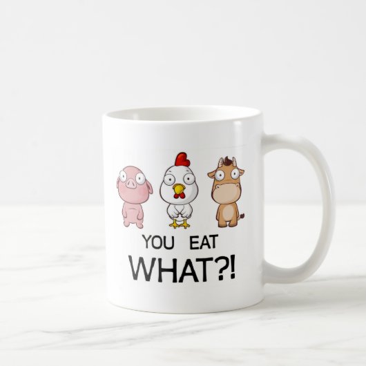 Sie essen, was?! - Sie essen, was?! - Tiere Kaffeetasse (Rechts)