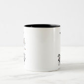 Sie essen, was? zweifarbige tasse (Mittel)