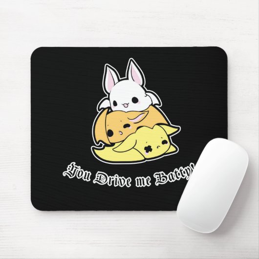 Sie fahren mich bekloppt! Mausunterlage Mousepad (Mit Mouse)