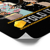 Sie falten es einfach zu Weihnachten Poster (Ecke)