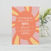 Sie fand das eine Brautparty Einladung (Stehend Vorderseite)