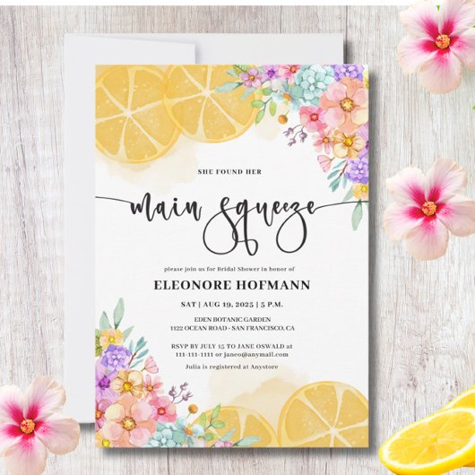 Sie fand die Einladung zur Brautdusche "Main Squee