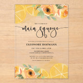 Sie fand die Einladung zur Brautdusche "Main Squee (Vorderseite)