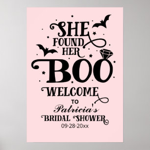 Sie fand ihr Boo-Brautjunggesellinnenabschied-Empf Poster