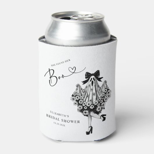 Sie fand ihr Boo Ghost-Brautparty Dosenkühler (Kanne Vorderseite)