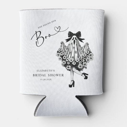 Sie fand ihr Boo Ghost-Brautparty Dosenkühler (Vorderseite)