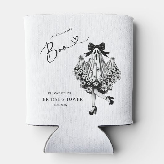 Sie fand ihr Boo Ghost-Brautparty Dosenkühler (Rückseite)