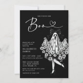 Sie fand ihr Boo Ghost-Brautparty Einladung (Vorderseite)