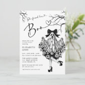 Sie fand ihr Boo Ghost-Brautparty Einladung (Stehend Vorderseite)