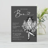 Sie fand ihr Boo Ghost-Brautparty Einladung (Stehend Vorderseite)