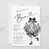 Sie fand ihr Boo Ghost-Brautparty Einladung (Vorderseite)