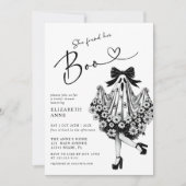 Sie fand ihr Boo Ghost-Brautparty Einladung (Vorderseite)