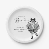 Sie fand ihr Boo Ghost-Brautparty Pappteller (Vorderseite)