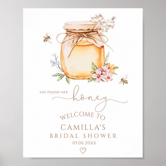 Sie fand ihr Brautparty auf Honig Willkommen Poster (Vorne)
