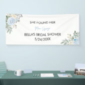 Sie fand ihr Brautparty-Banner mit dem Hauptpresse Banner (Messe)