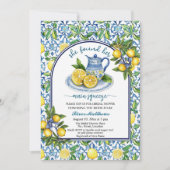 Sie fand ihr Brautparty für QR-Code mit Hauptpress Einladung (Vorderseite)