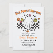 Sie fand ihr Brautparty zu Halloween Einladung (Vorderseite)