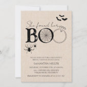 Sie fand ihr Brautparty zu Halloween Einladung (Vorderseite)