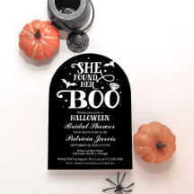 Sie fand ihr Brautparty zu Halloween