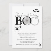 Sie fand ihr Brautparty zu Halloween Einladung (Vorderseite)