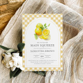 Sie fand ihr Haupt-Squeeze-Arch-Brautparty Einladung