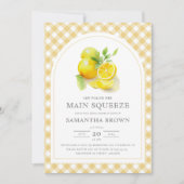 Sie fand ihr Haupt-Squeeze-Arch-Brautparty Einladung (Vorderseite)