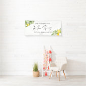 Sie fand ihr Haupt-Squeeze-Brautparty Banner (Insitu)