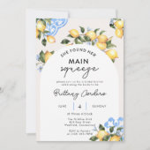 Sie fand, ihr Haupt-Squeeze-Brautparty eingeladen Einladung (Vorderseite)