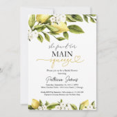 Sie fand ihr Haupt-Squeeze-Brautparty Einladung (Vorderseite)