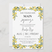 sie fand ihr Haupt-Squeeze-Brautparty Einladung (Vorderseite)