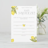 Sie fand ihr Haupt-Squeeze-Brautparty Einladung (Stehend Vorderseite)