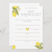 Sie fand ihr Haupt-Squeeze-Brautparty Einladung (Vorne/Hinten)