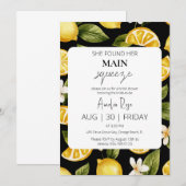 sie fand ihr Haupt-Squeeze-Brautparty Einladung (Vorne/Hinten)