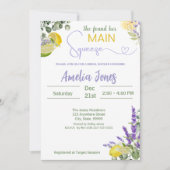 Sie fand ihr Haupt-Squeeze-Brautparty Einladung (Vorderseite)