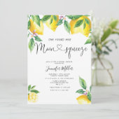 Sie fand ihr Haupt-Squeeze-Brautparty Einladung (Stehend Vorderseite)